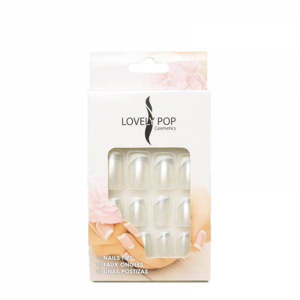 Kit 12 faux ongles Lovely Pop